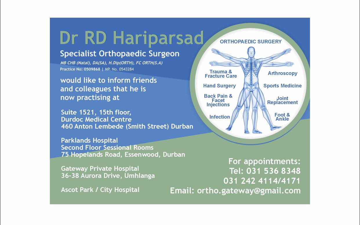 Dr. RD Hariparsad Logo